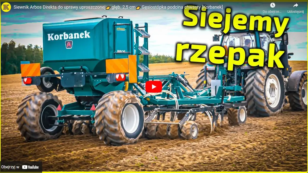 Maszyny rolnicze przedstawione w filmach na platformie YouTube